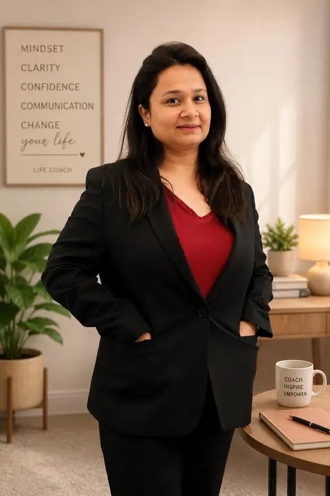 Shruti Anjaria, certified life coach and spoken English trainer